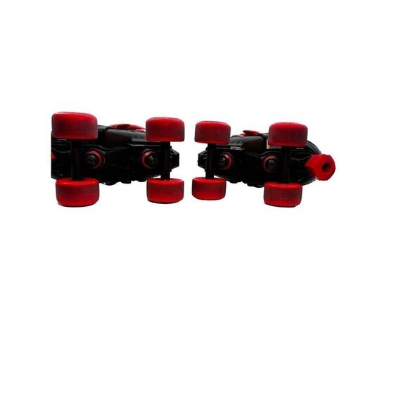 Roller derby Adjustable Red & Black Quad Roller Skates – Youth Size 12-2 - Picture 4 of 9